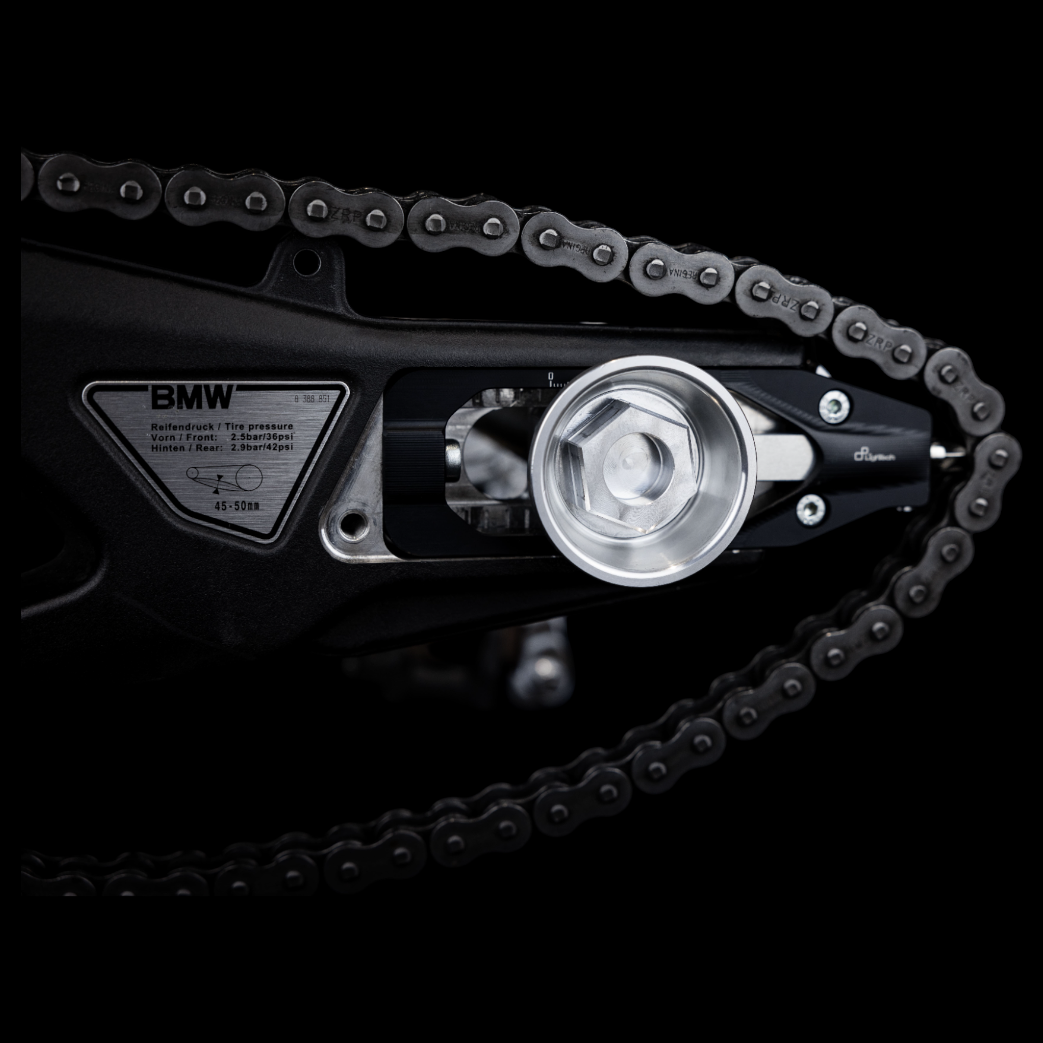 Schnellwechselsystem Hinterrad – BMW S1000RR K46 – OEM Bremssattel