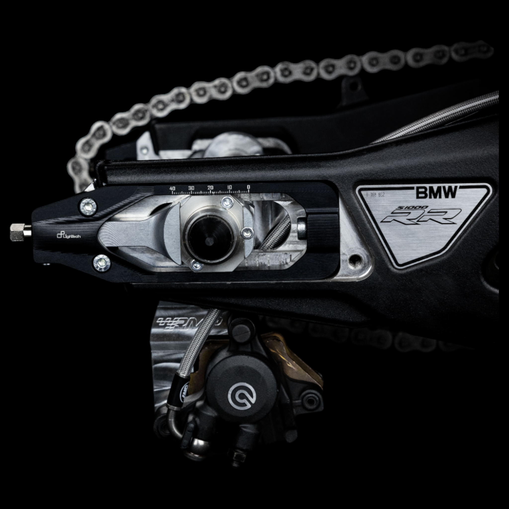 Schnellwechselsystem Hinterrad – BMW S1000RR K46 – OEM Bremssattel