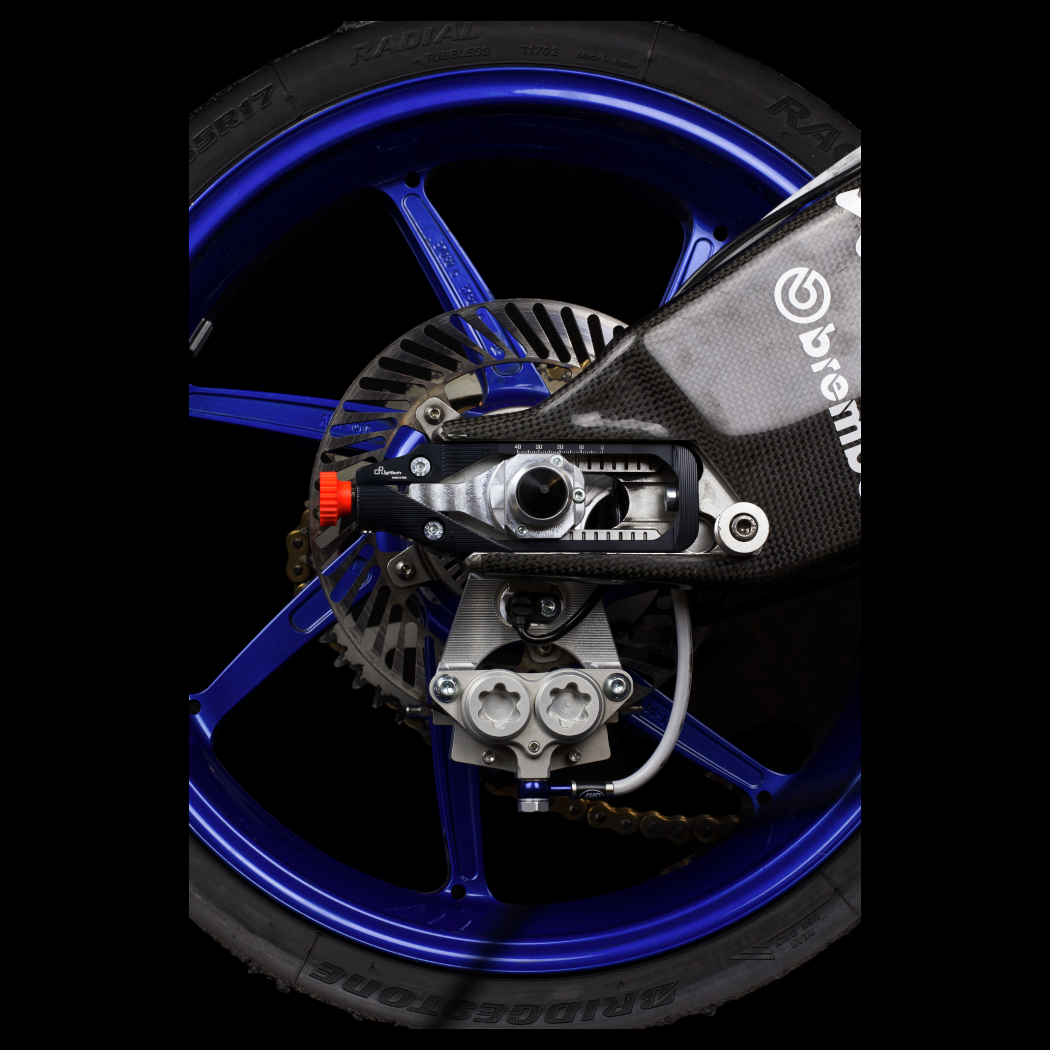 Schnellwechselsystem Hinterrad ISR Bremssattel – BMW S1000RR K46