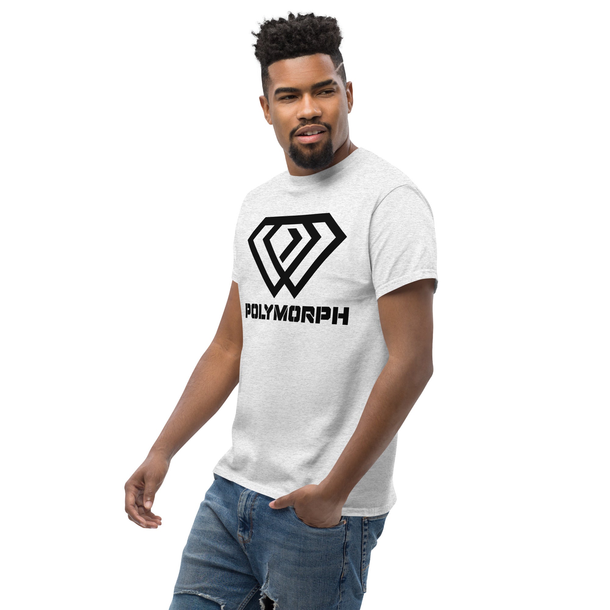 Poly-Shirt Classic Black Logo