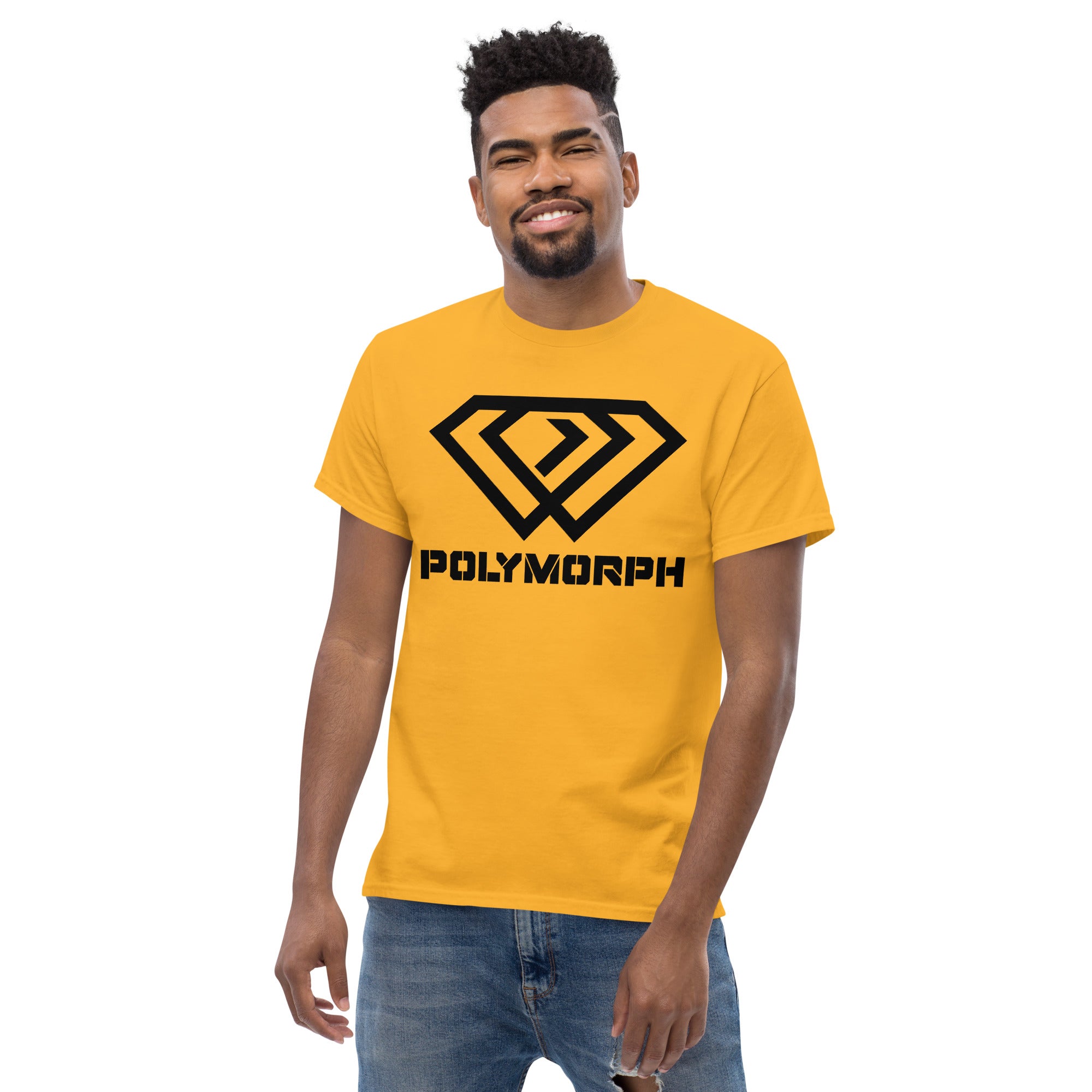 Poly-Shirt Classic Black Logo