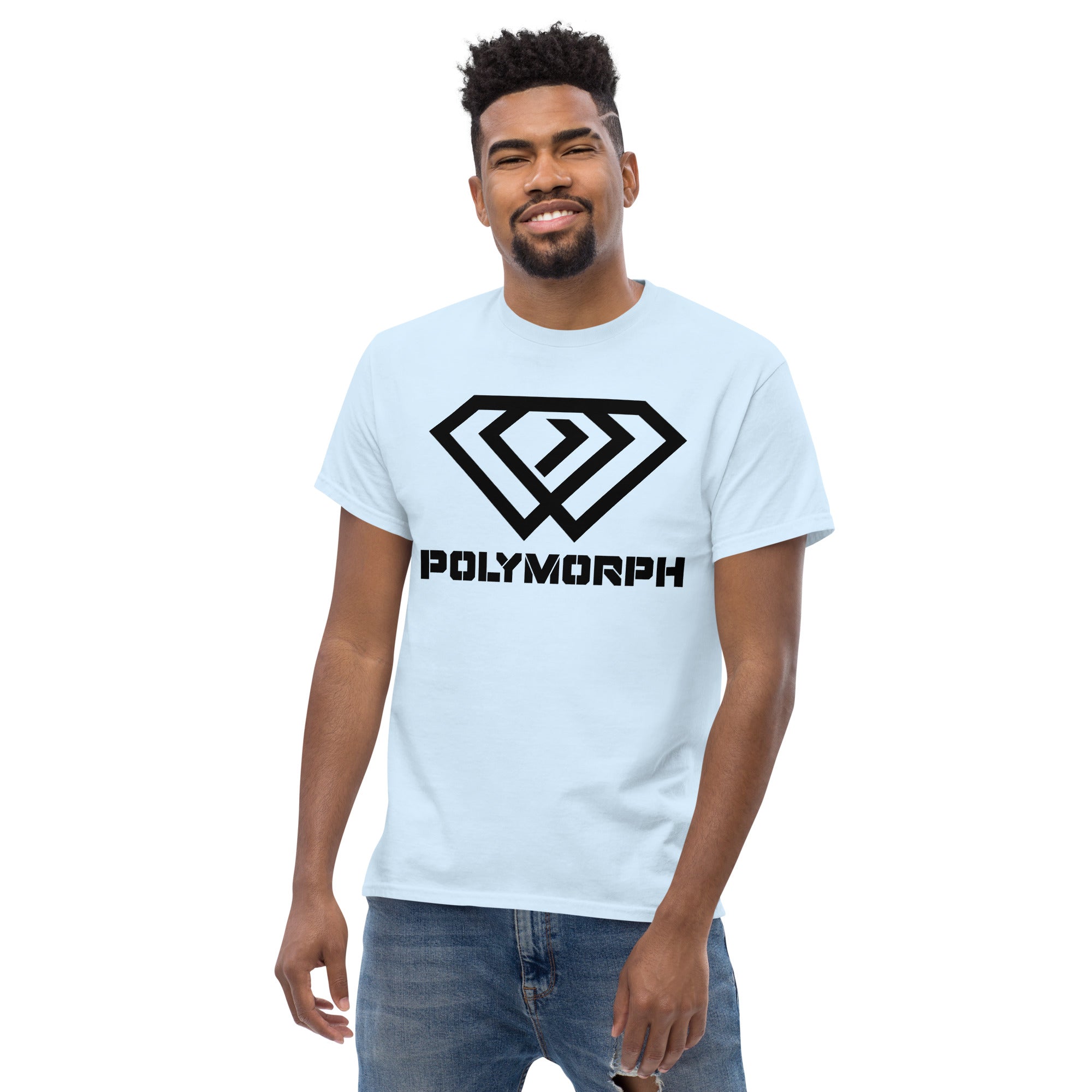 Poly-Shirt Classic Black Logo