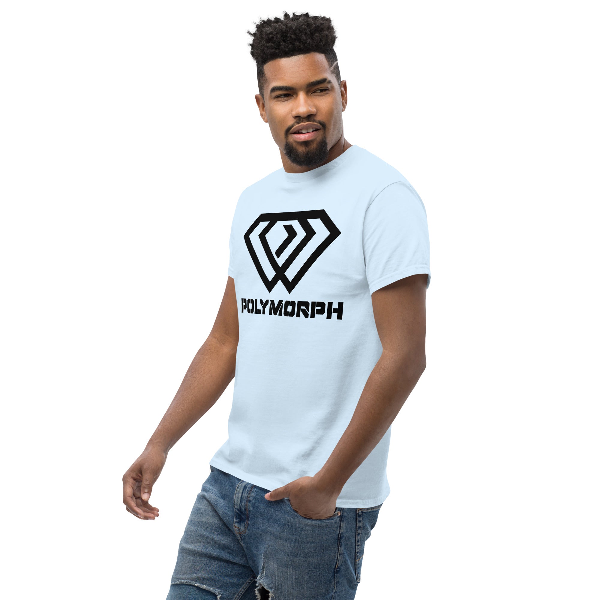 Poly-Shirt Classic Black Logo