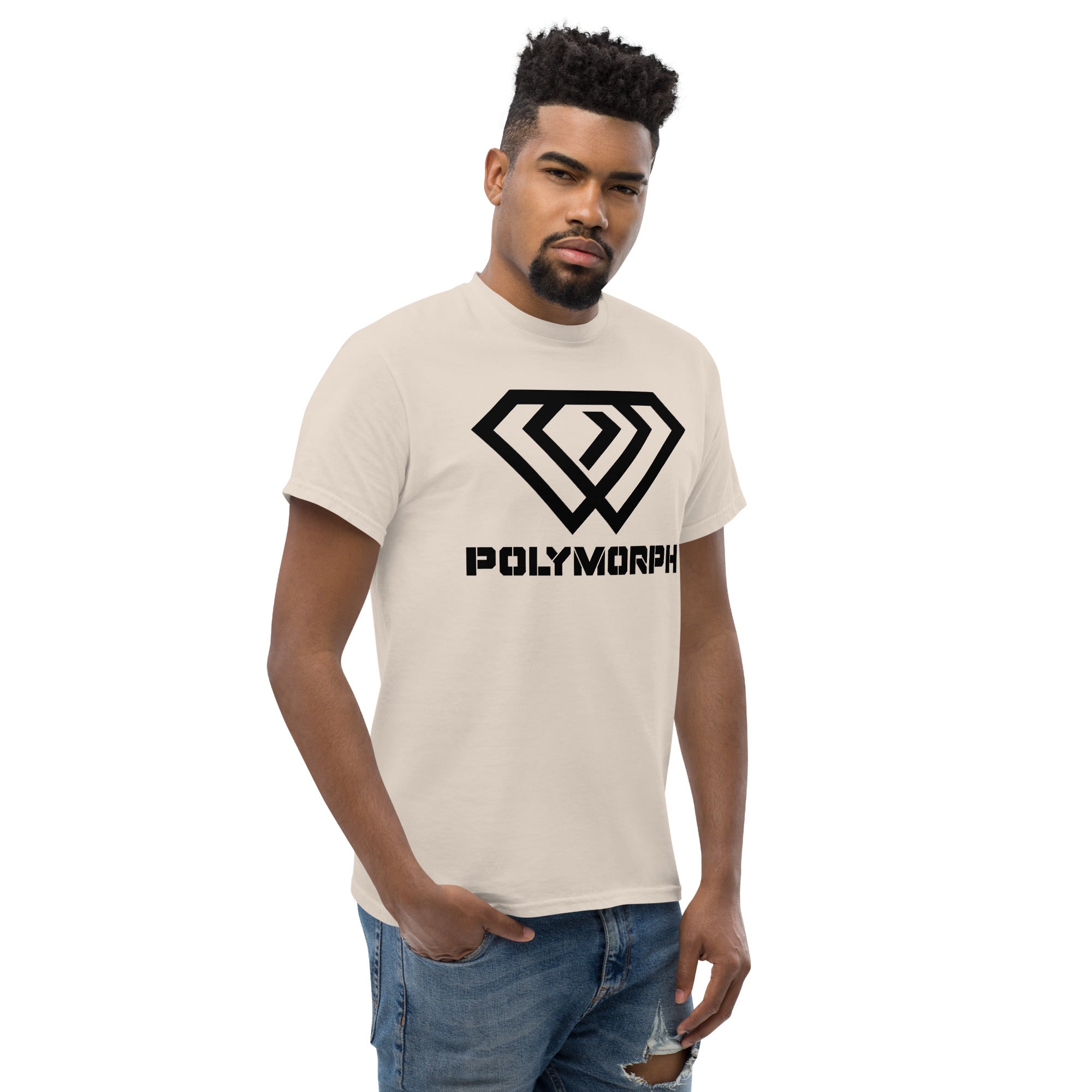 Poly-Shirt Classic Black Logo