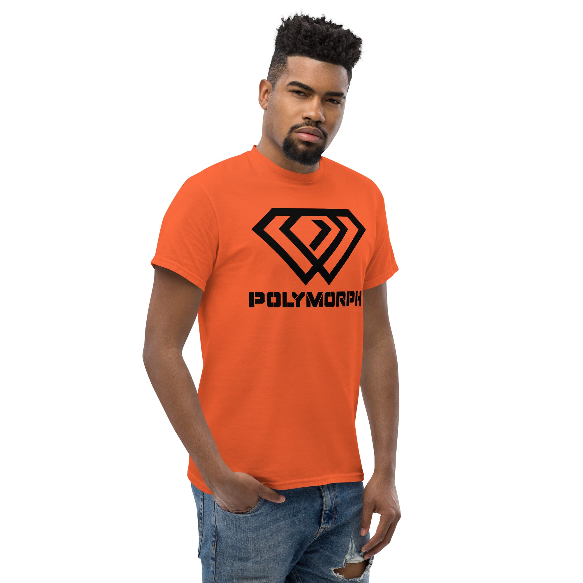 Poly-Shirt Classic Black Logo