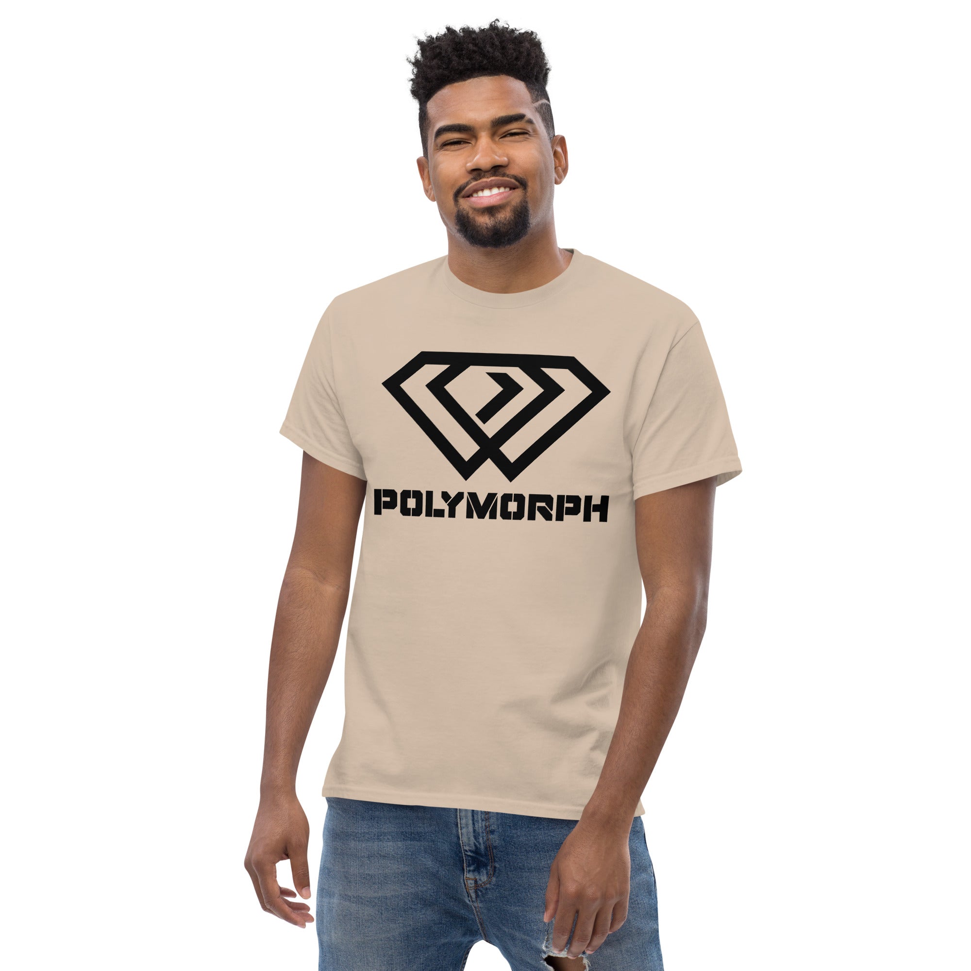 Poly-Shirt Classic Black Logo