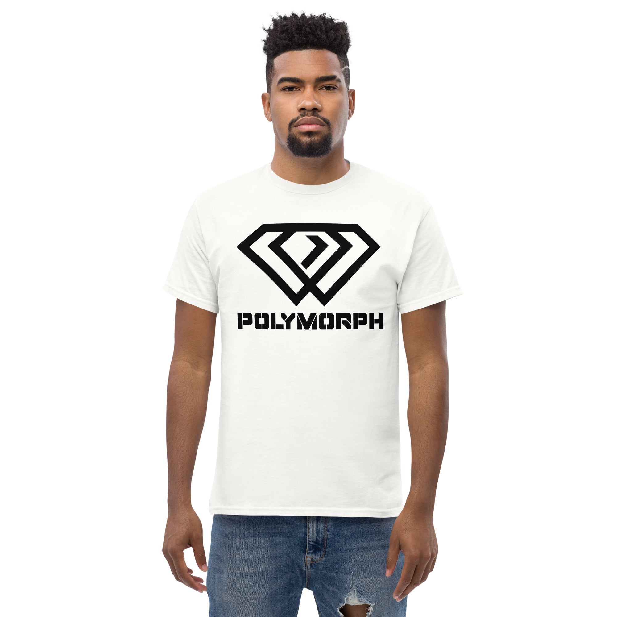 Poly-Shirt Classic Black Logo
