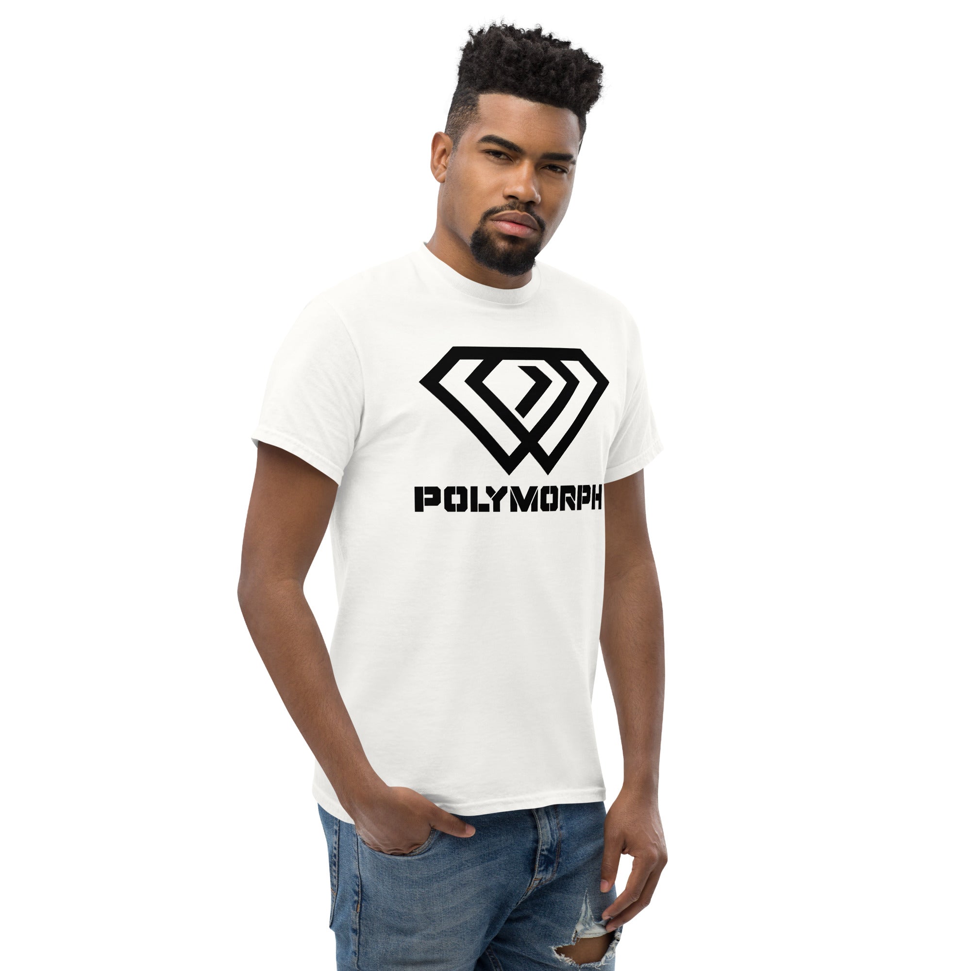 Poly-Shirt Classic Black Logo